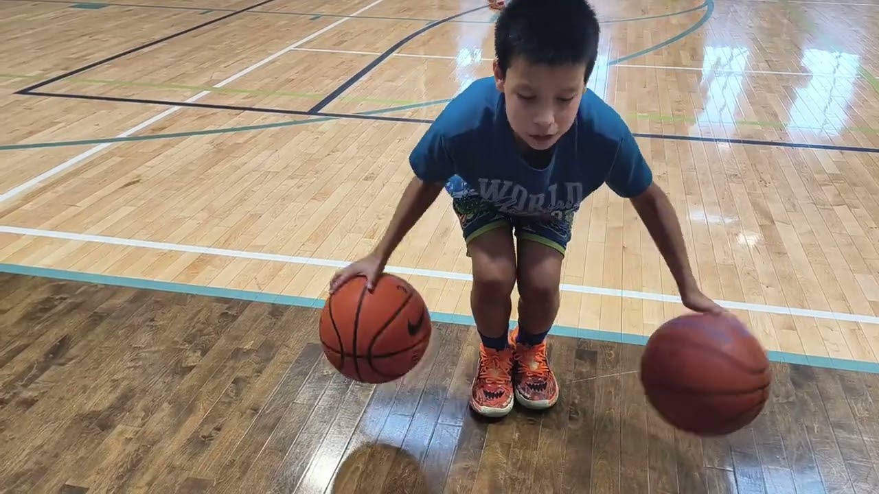8/6/25- Mello 2 ball dribbling