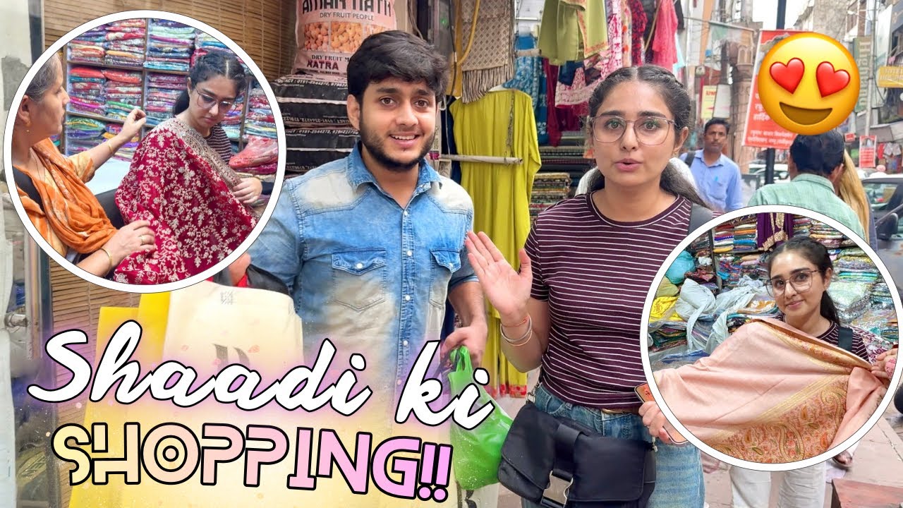 Exploring Jammu for Didi ki Shaadi ki Shopping 😍