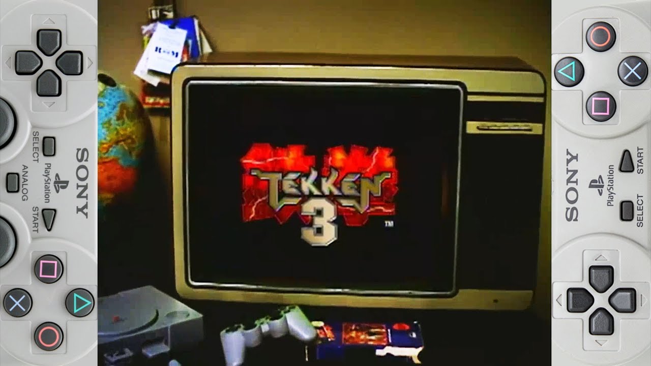 Tekken 3 (Sony PlayStation\PSX\PSone\PS1\Commercial) Full HD