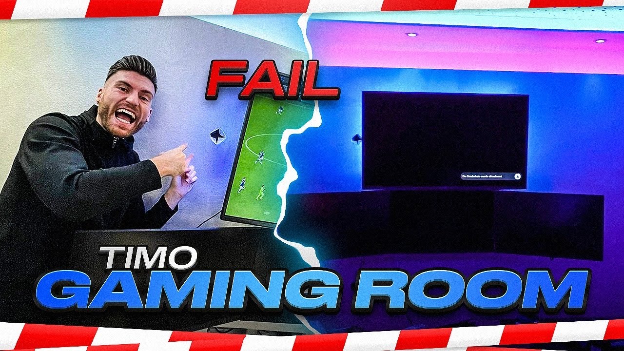 Der HEFTIGSTE FAIL in Timos GAMING ROOM 😳😟 Das MYSTERIÖSE Loch ...
