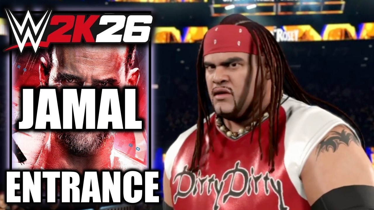 WWE 2K26 Jamal Entrance Cinematic