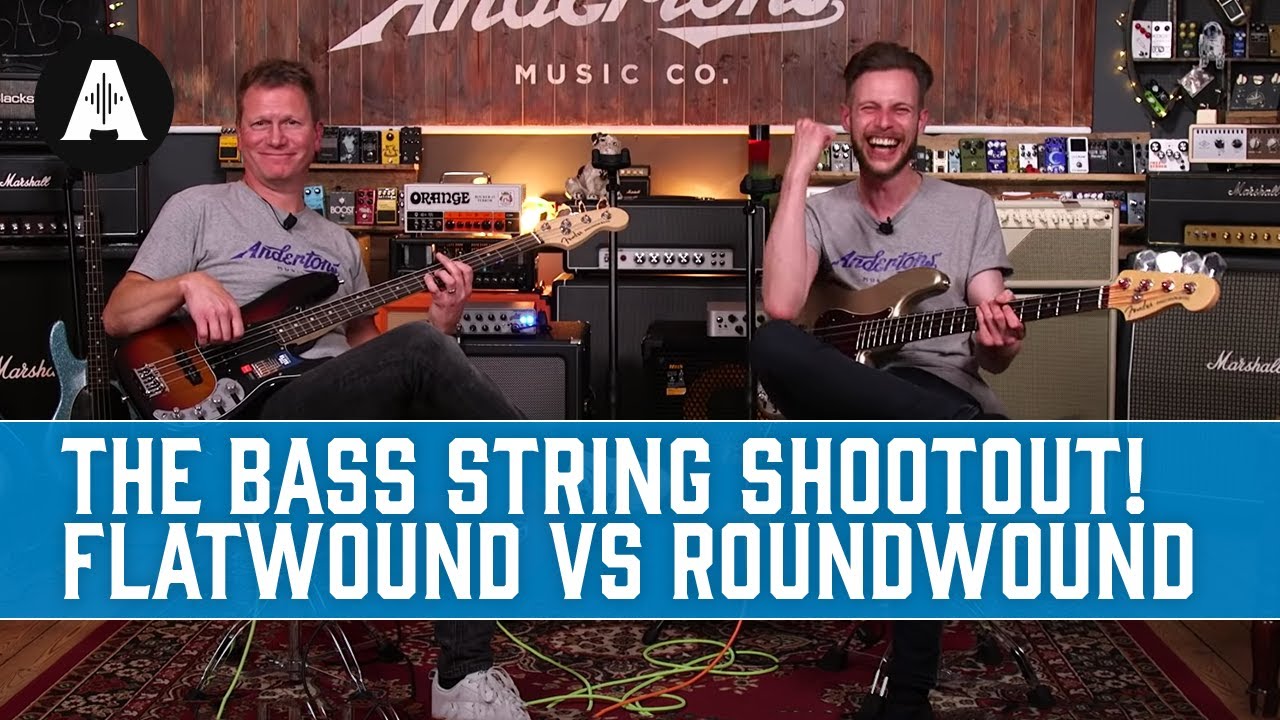 Roundwound Vs. Flatwound Strings - Can you Really Hear the Difference?