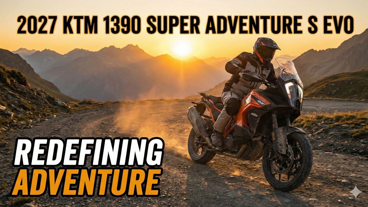 2027 KTM 1390 Super Adventure S Evo; 173 HP Beast That Redefines Adventure Touring Performance