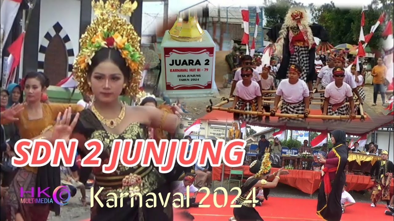 Penampilan SDN 2 JUNJUNG | Karnaval Desa Junjung 2024 | JUARA 2 kategori Lembaga Pendidikan #legenda
