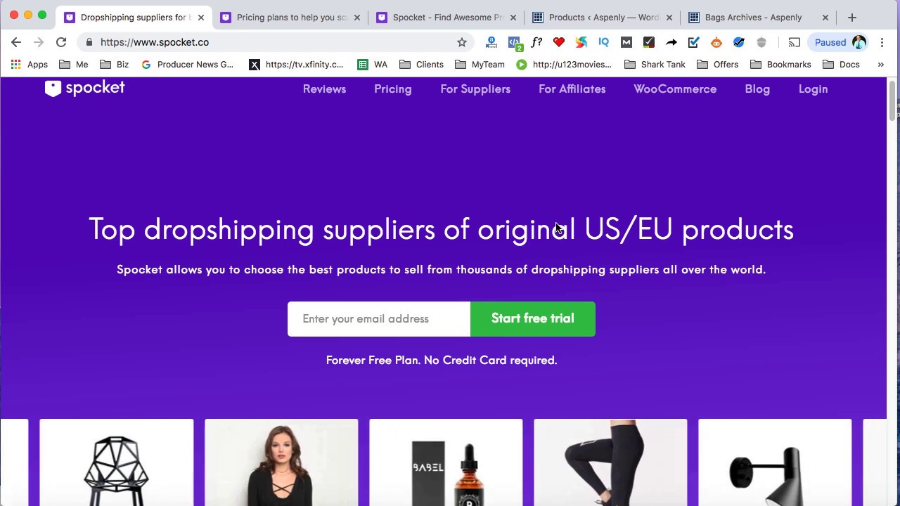 How To Find USA Suppliers Using Spocket Using Wordpress & WooCommerce