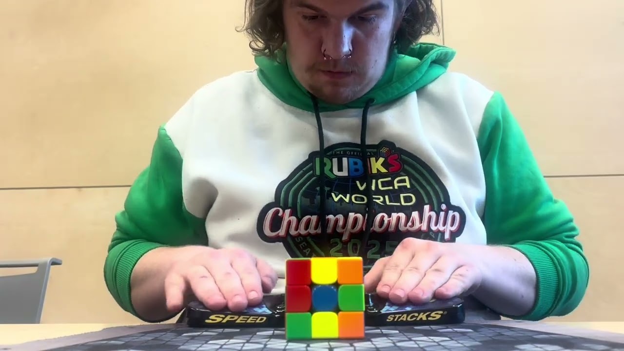 13.69 Official 3x3 PR Average 