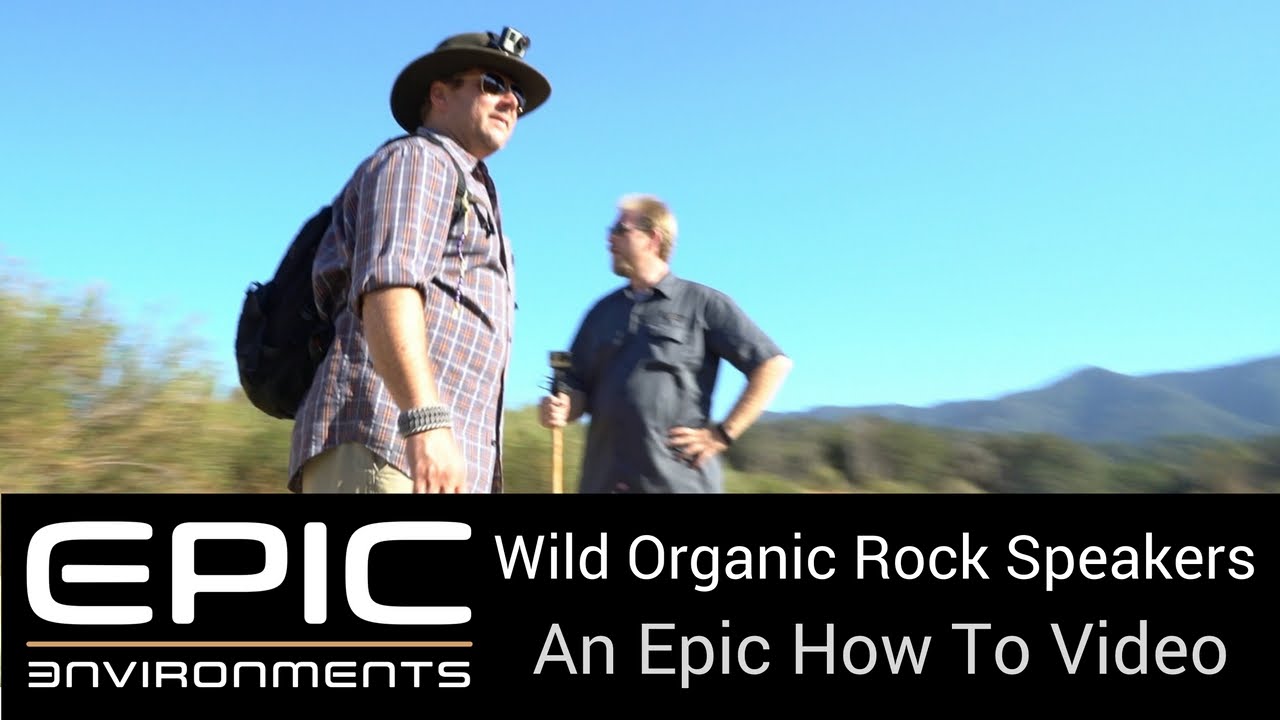 Wild Organic Rock Speakers - Epic How To Video