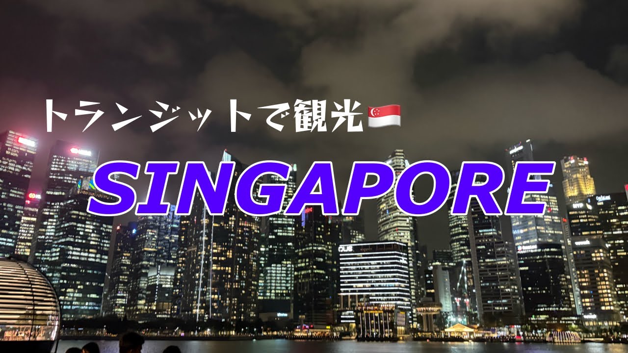 【シンガポールを半日で回る】チャンギ国際空港、ラオパサ、スーパーツリー、マリーナベイサンズ
