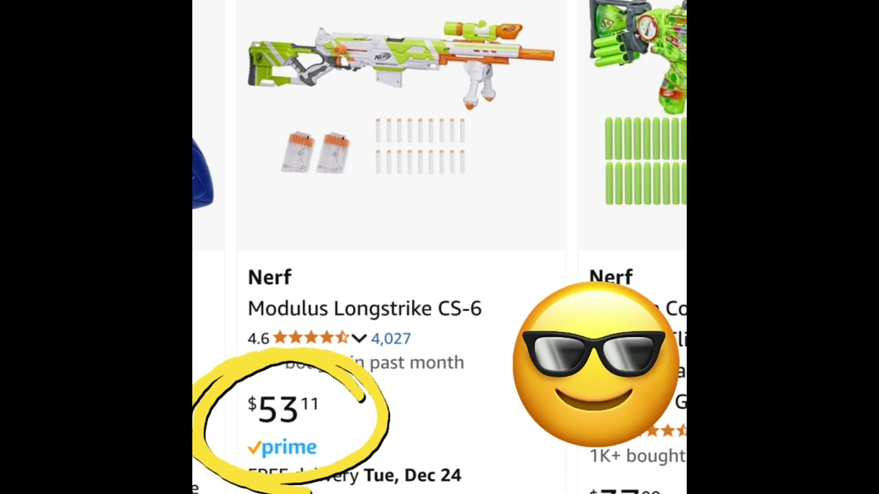 NERF Modulus Longstrike - Still On For A Great Deal!  #shorts #nerf #nerfblaster #blaster