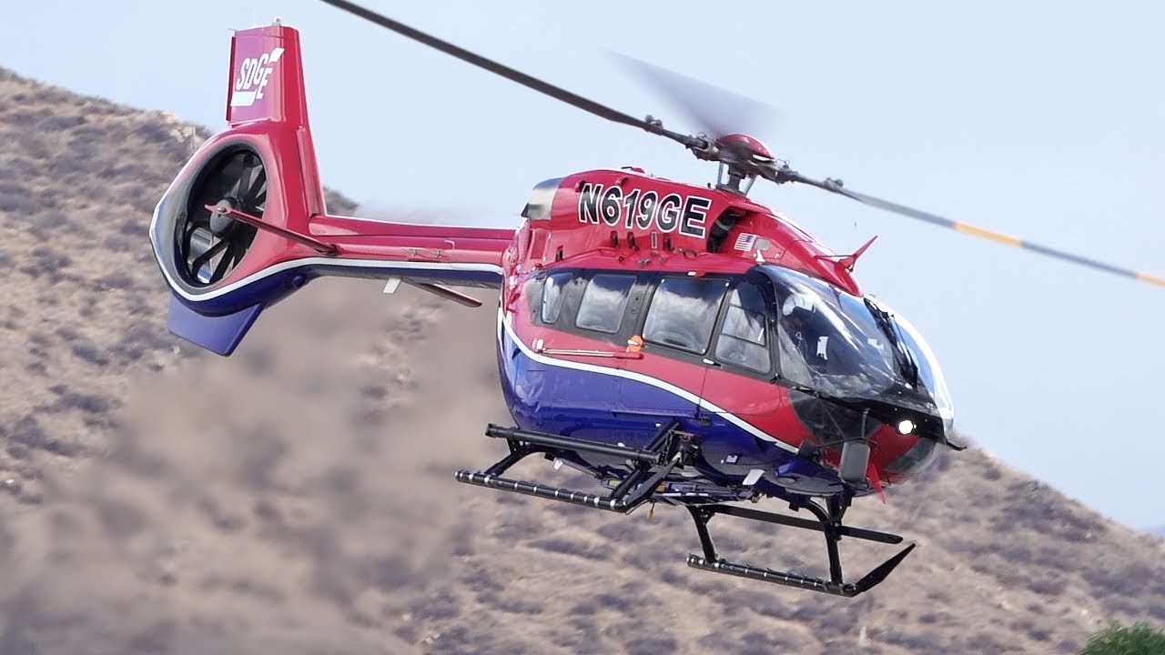 Airbus Helicopters H145 and Bell 407 landing & takeoff | USA tour 22