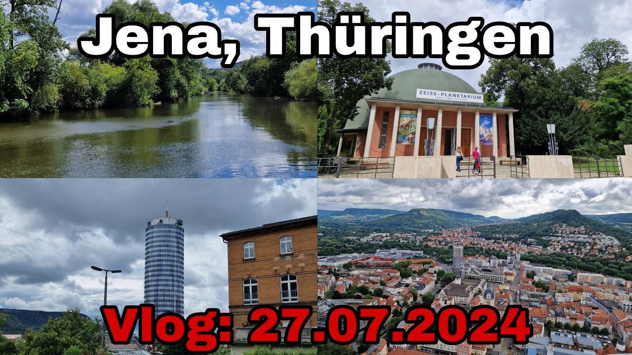 Jena, Thüringen | Vlog: 27.07.2024