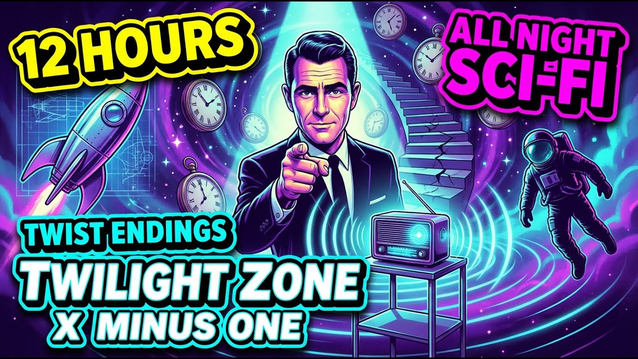 Twilight Zone / X Minus One — 12-Hour Late-Night Sci-Fi Radio Marathon
