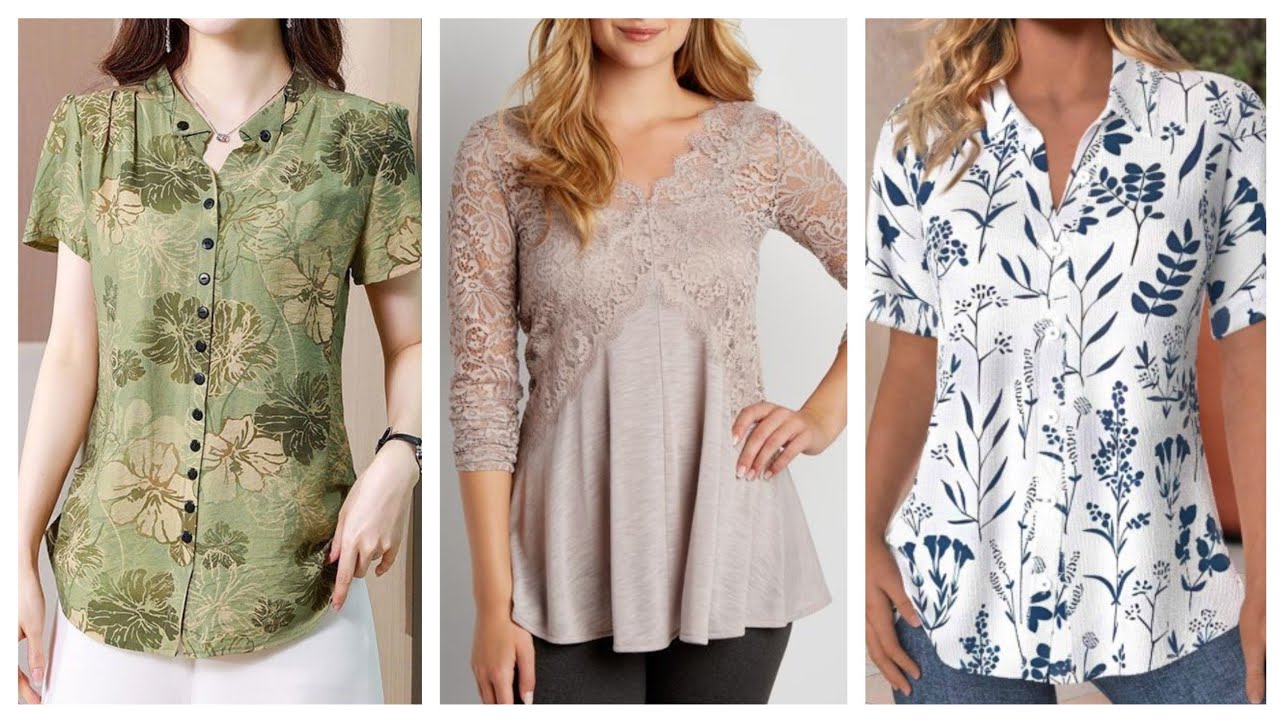 Moda 2026 BLUSAS BONITAS 100”Ideas De blusas bonitas MODELOS casuales 25/26 #fashion #shirts #style