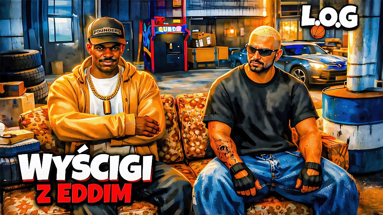 WYŚCIGI Z EDDIM! | LOGAN KAPUCZINO