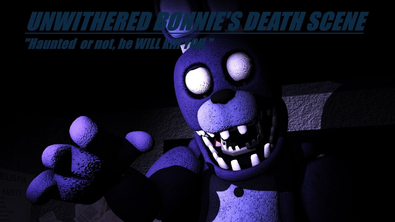 [SFM] FNaF Unwithered Bonnie's Death Scene