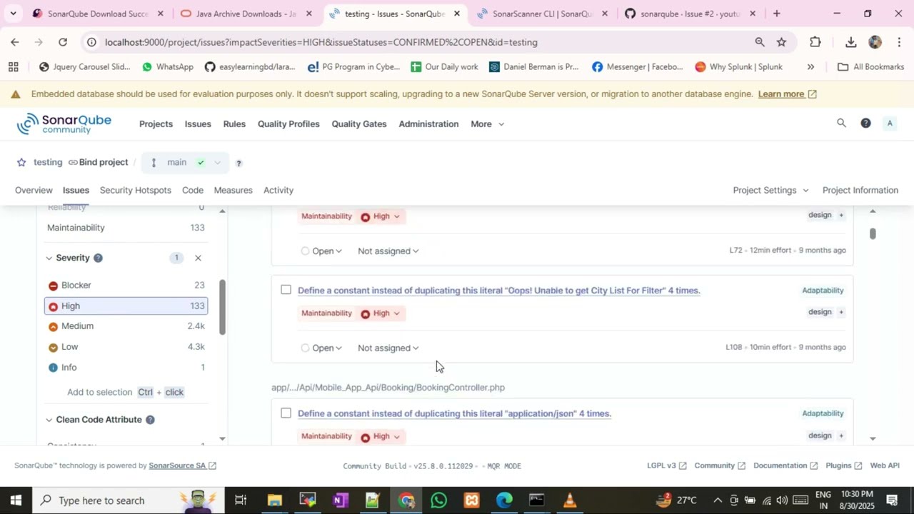 SonarQube code review using Sonar CLI | SonarScanner Tutorial | Download SonarScanner