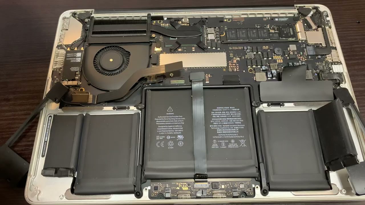 Cambio de batería MacBook Pro 2015