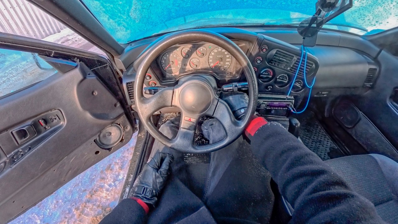1993 Mitsubishi Eclipse 1G Rest 2.0 (152 hp) - An old Japanese sports car POV Test Drive