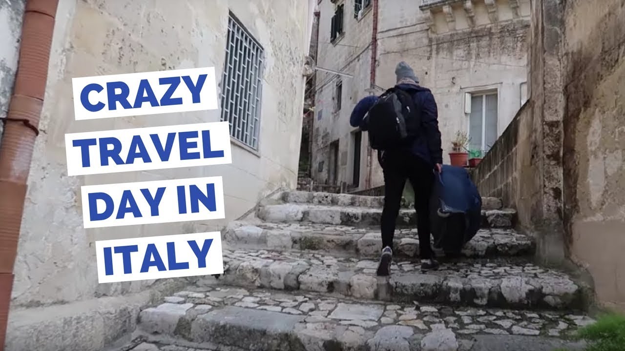 Crazy Travel Day in Italy taking trains and buses from Matera to Pompeii