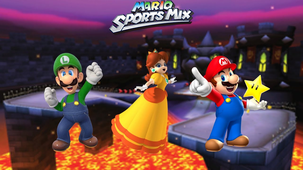 Mario Sports Mix - Dodgeball Tournament #178: Star Cup (3 players, Normal)