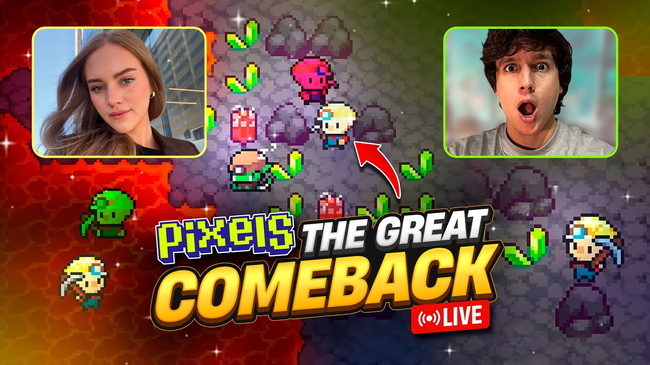 Pixels Online is back! with Heidi