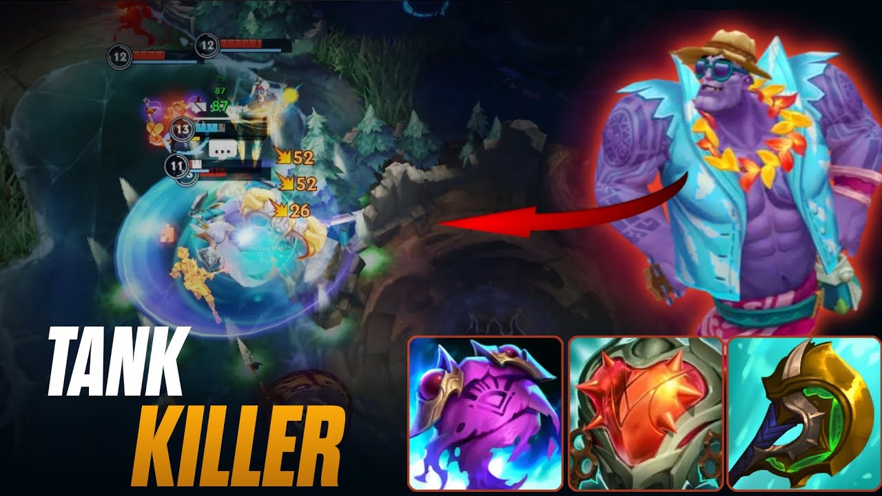 Wild Rift: THIS MUNDO BUILD DELETES TANKS