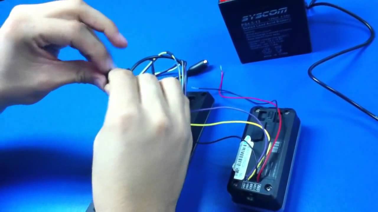 Inalarm - Conexión FR1200 con F18/ID
