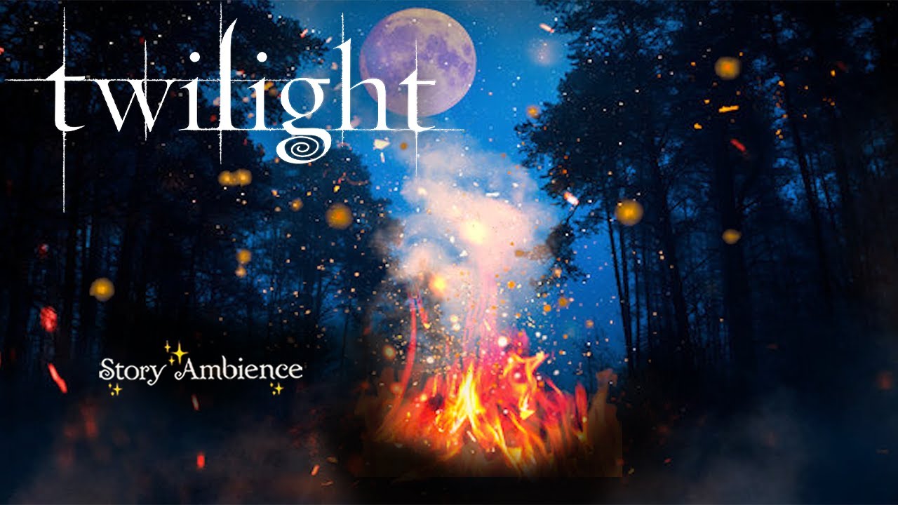 Bonfire with Jacob🌲🔥Twilight Ambience ASMR