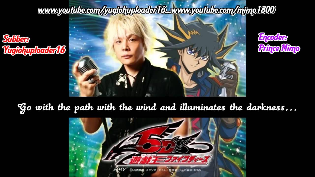 Yu-Gi-Oh! 5D's Opening 5 Full English Subbed  Road to Tomorrow ~Going My Way!!~  by Masaaki Endoh