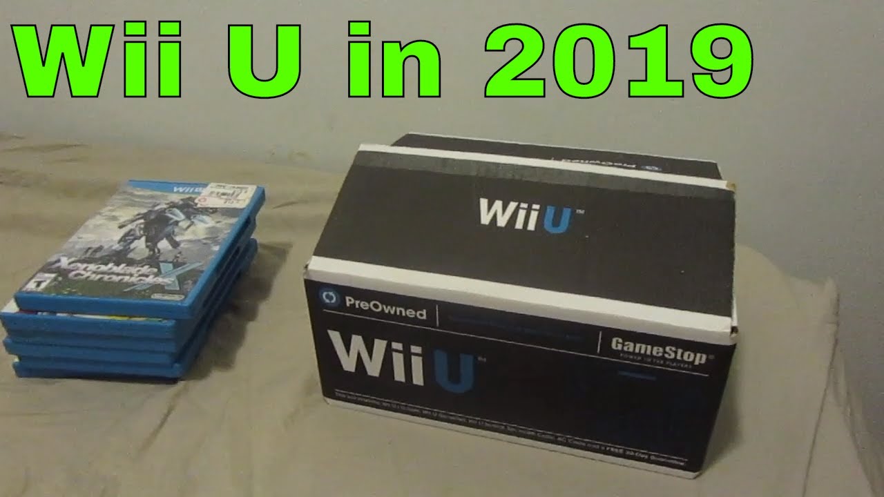 buying a pre owned wii u from gamestop in 2019