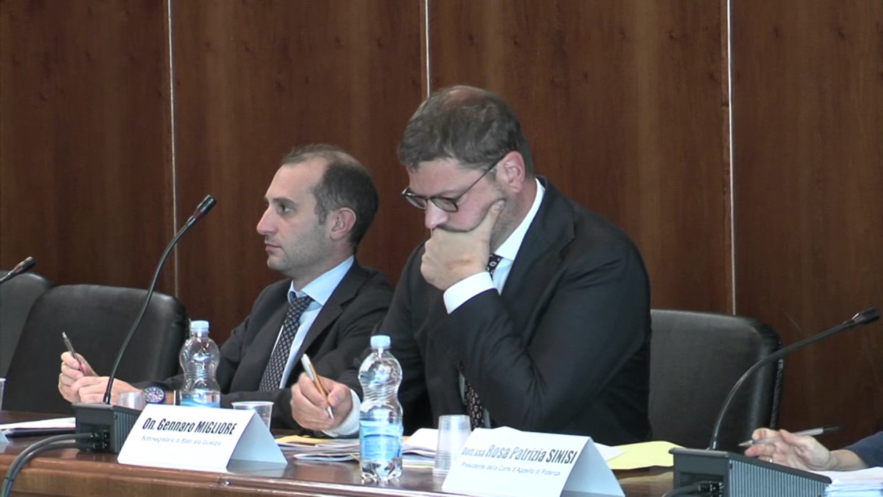 Sottosegretario Migliore: Corte d'Appello di Potenza non rientra tra i tagli del sistema giustizia