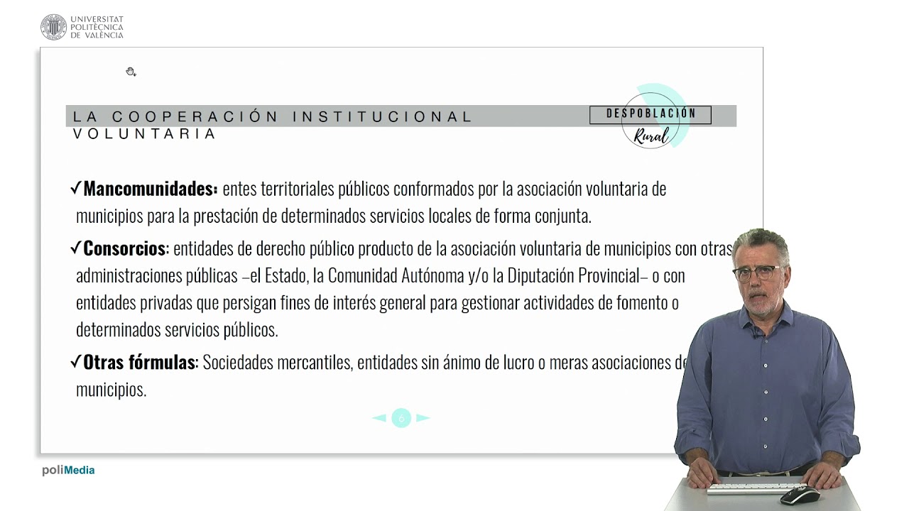 La cooperación en los municipios rurales con riesgo de despoblación. | 12/22 | UPV
