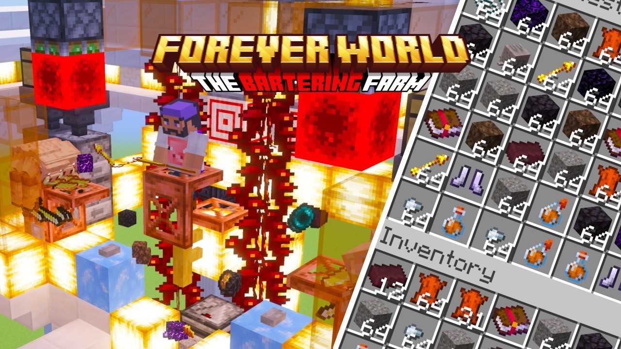 Bartering like a TOTAL BOSS in Minecraft!!!