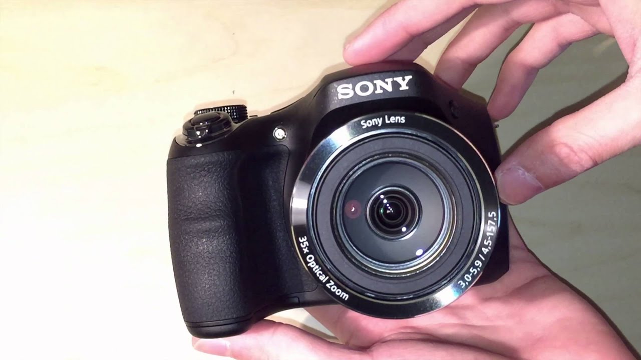 SONY DSC H300 Camera unboxing and review (4K)