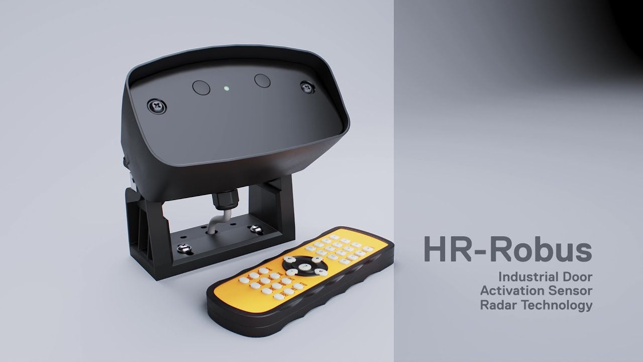 HR-Robus Hotron's industrial door activation sensor