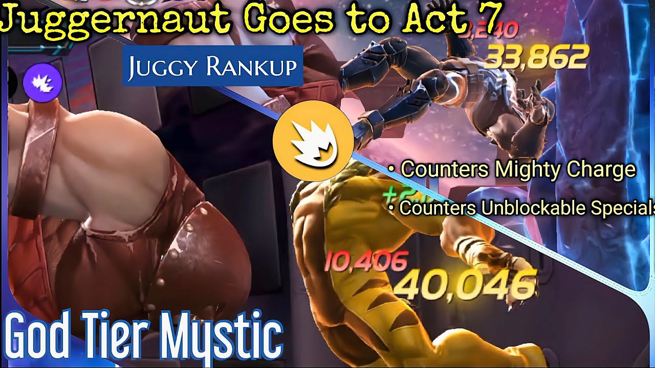 Juggy Goes to Act 7  | Insane Damage | Juggernat Rankup | God Tier Mystic Arrived |