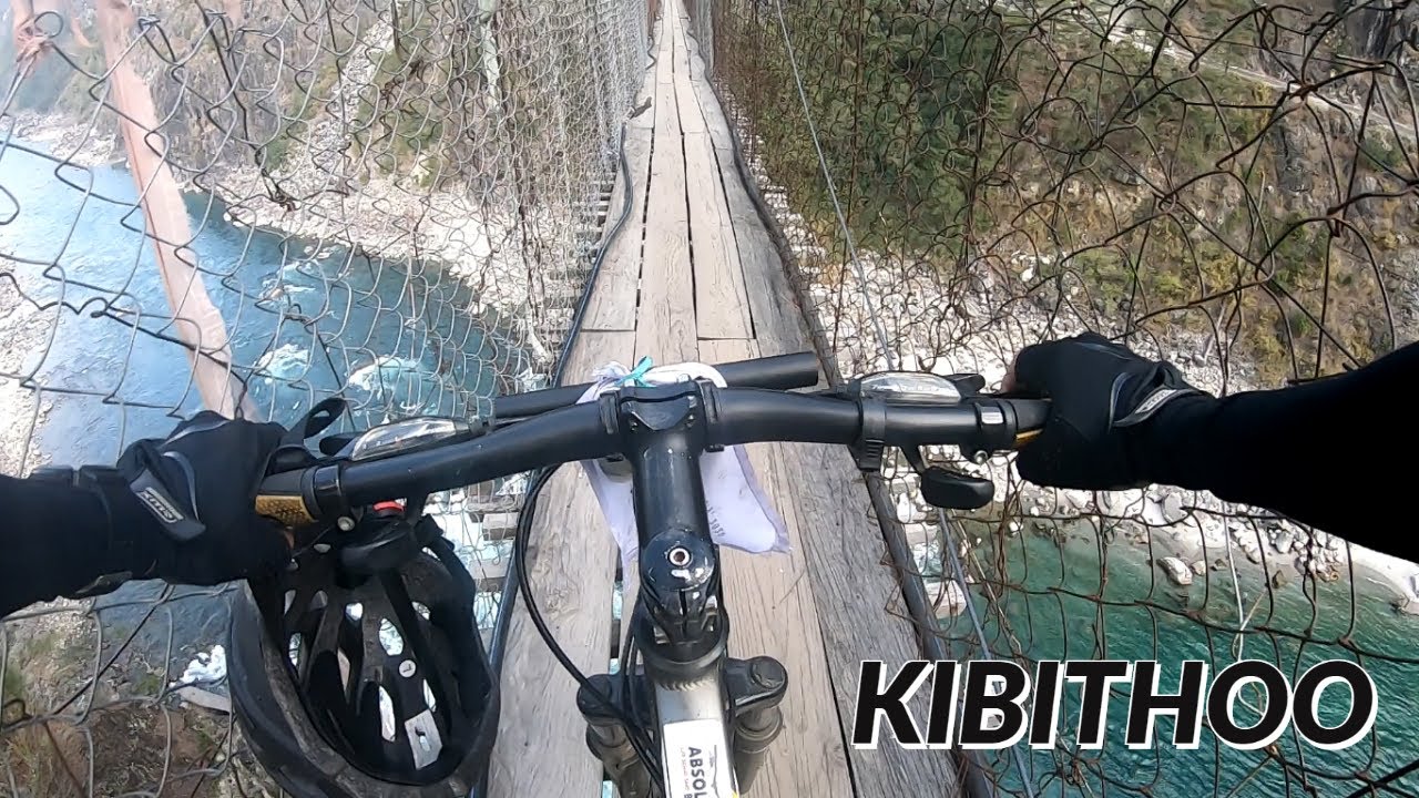 Crossing a hanging bridge above 1200 meter in Kibithu | Arunachal Pradesh