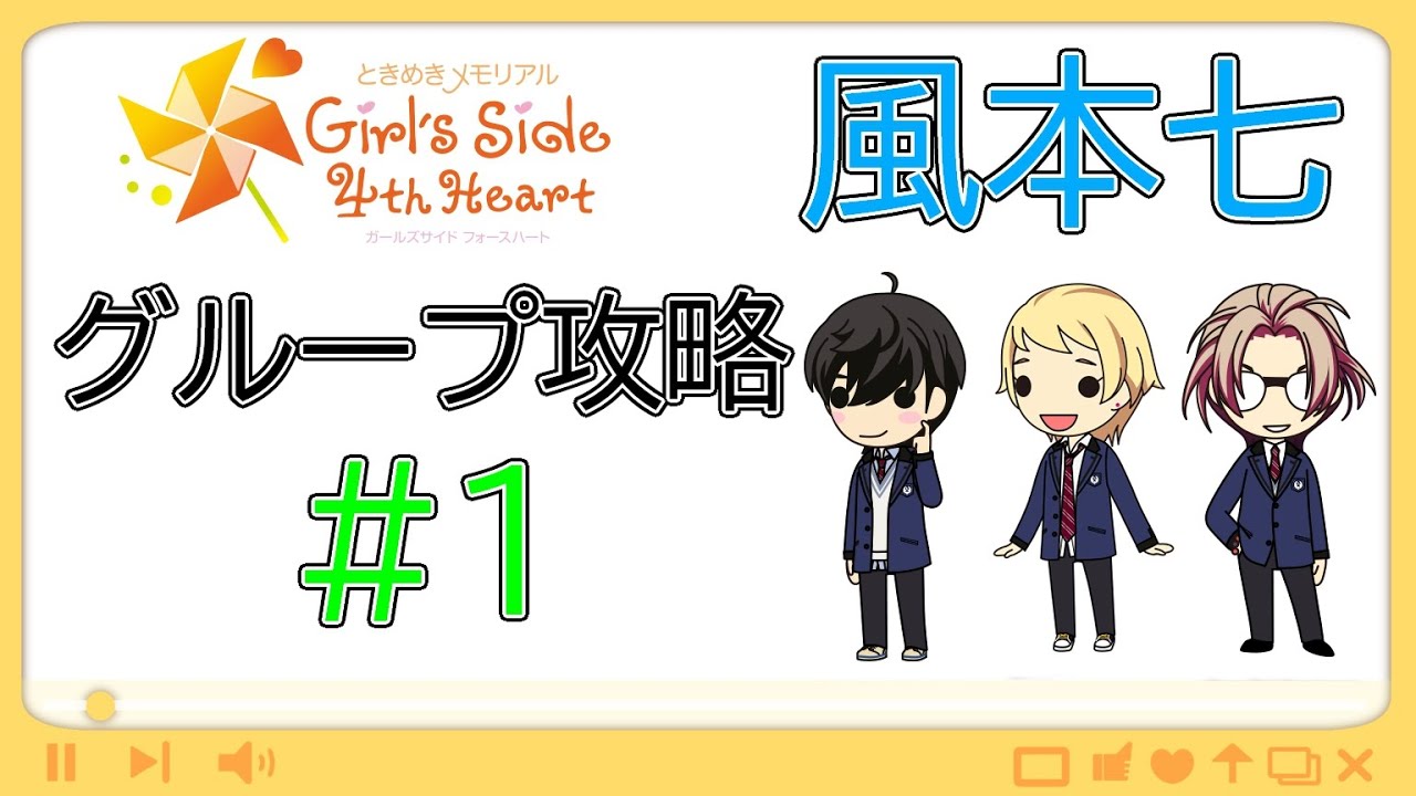 【前編】３人の男子と仲良くなって青春して卒業までこぎつけろ！！【ネタバレ有】