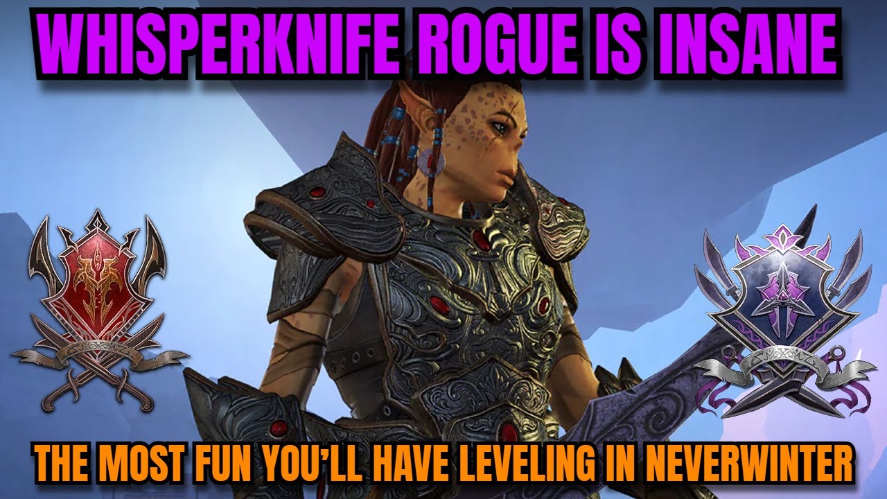 Whisperknife is Actually INSANE for Leveling! (Neverwinter Rogue Guide)