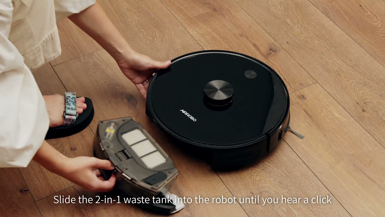 【AIRROBO】T10+ Robot Vacuum Cleaner (How to use it for mopping?)