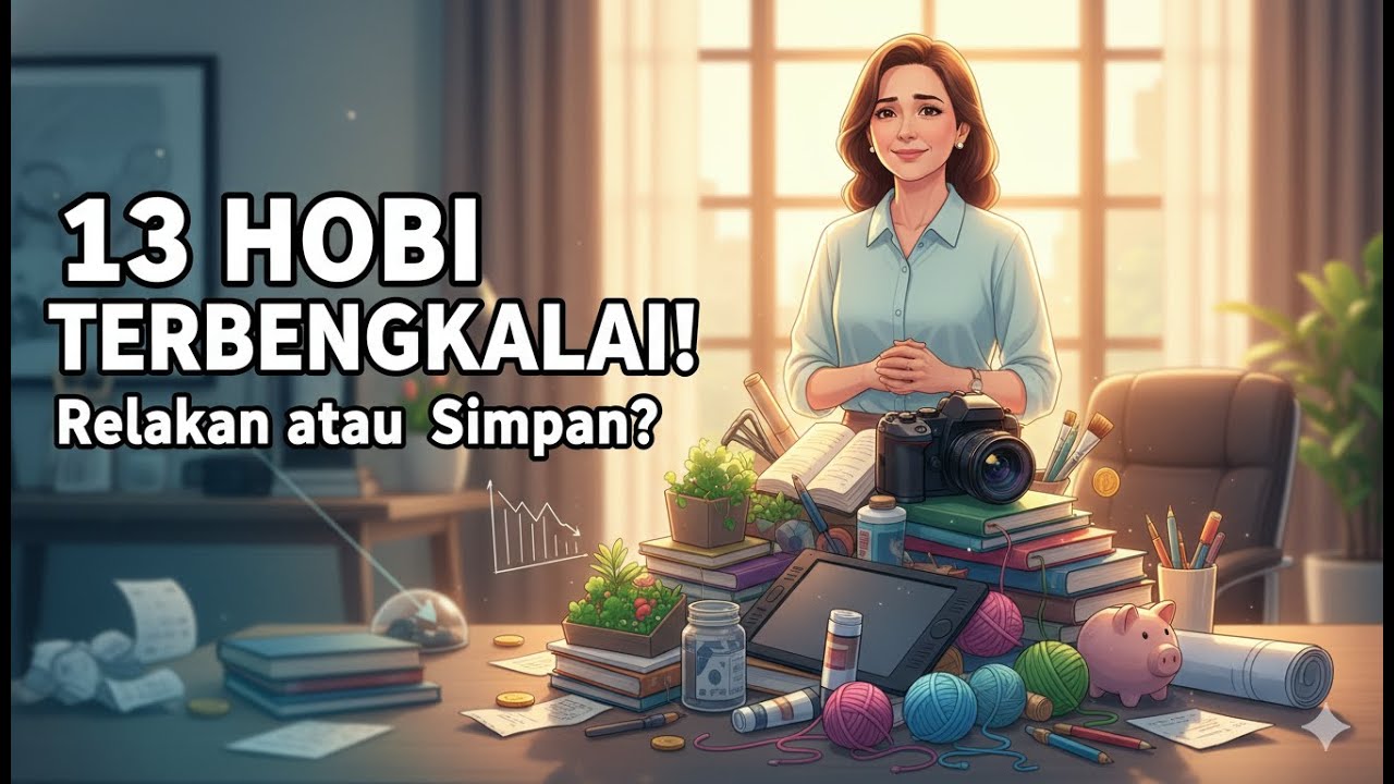 13 Barang hobi yang terbengkalai: Cara berdamai dan melepaskannya.
