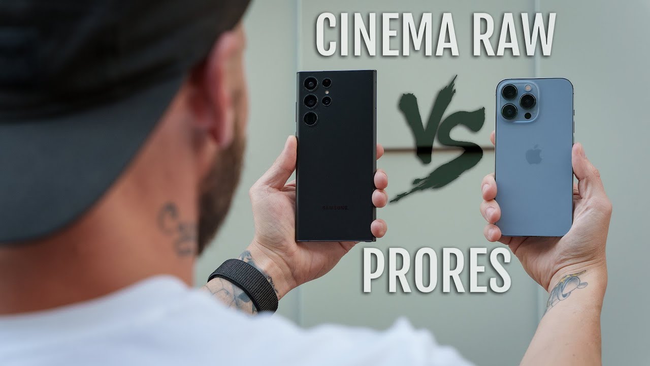 Galaxy S22 Ultra vs iPhone 13 Pro - BEST Cinematic Video?