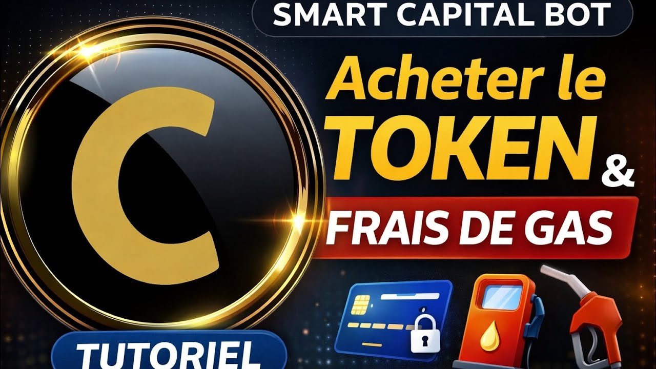 Smart Capital Bot &ndash; Comment acheter le Token et payer les frais de Gas🪫