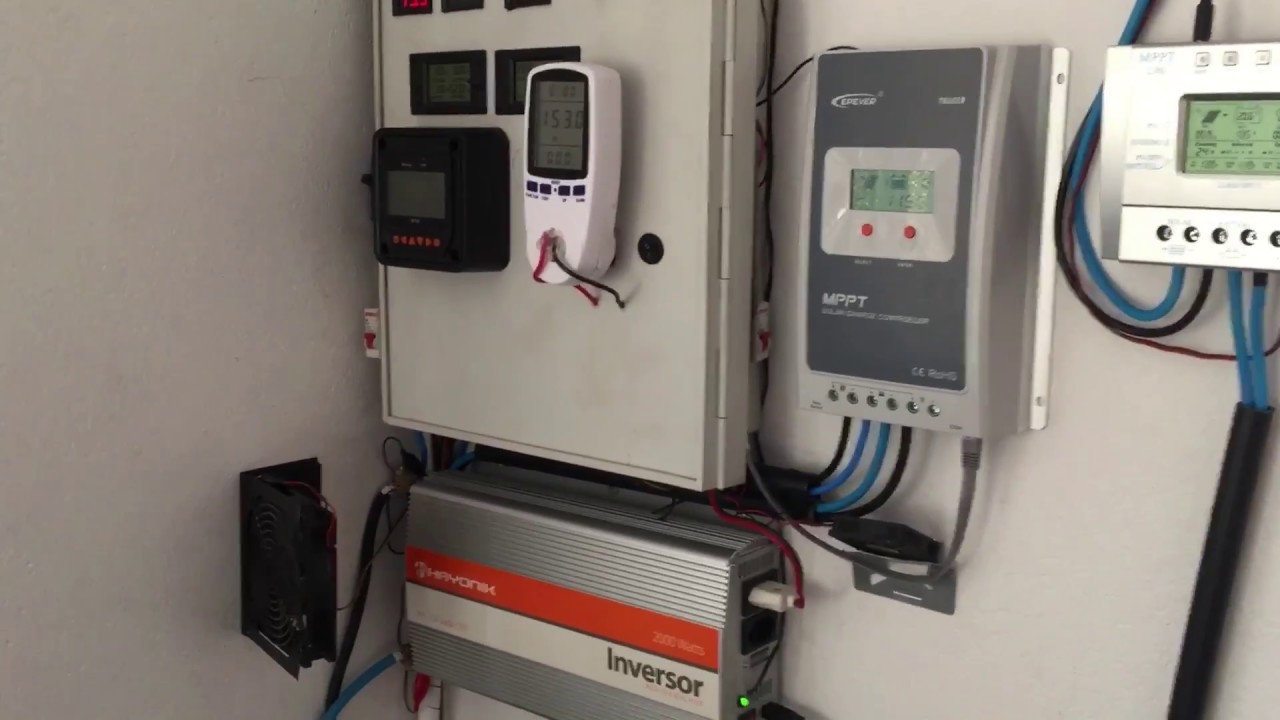 Energia solar funcionando 24h