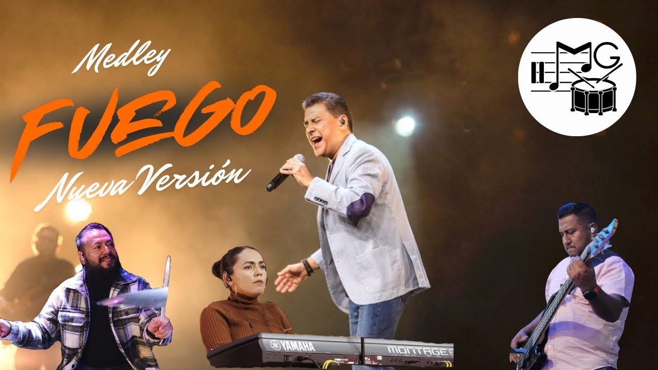 Medley Fuego Nueva Versión - Juan C. Alvarado (Drum Cover & Key Cam) | Misael Gutiérrez Baterista
