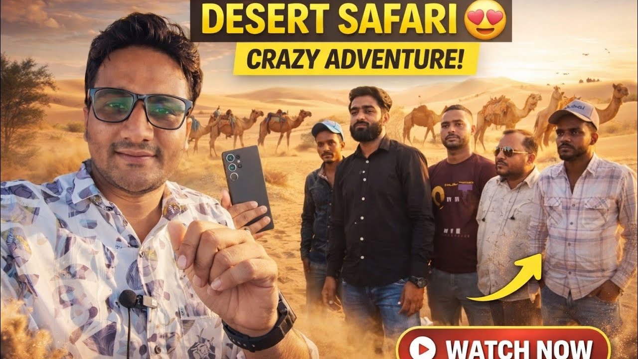 Dubai Desert Safari | Dune Bashing, Camel Ride & Desert Camp Experience