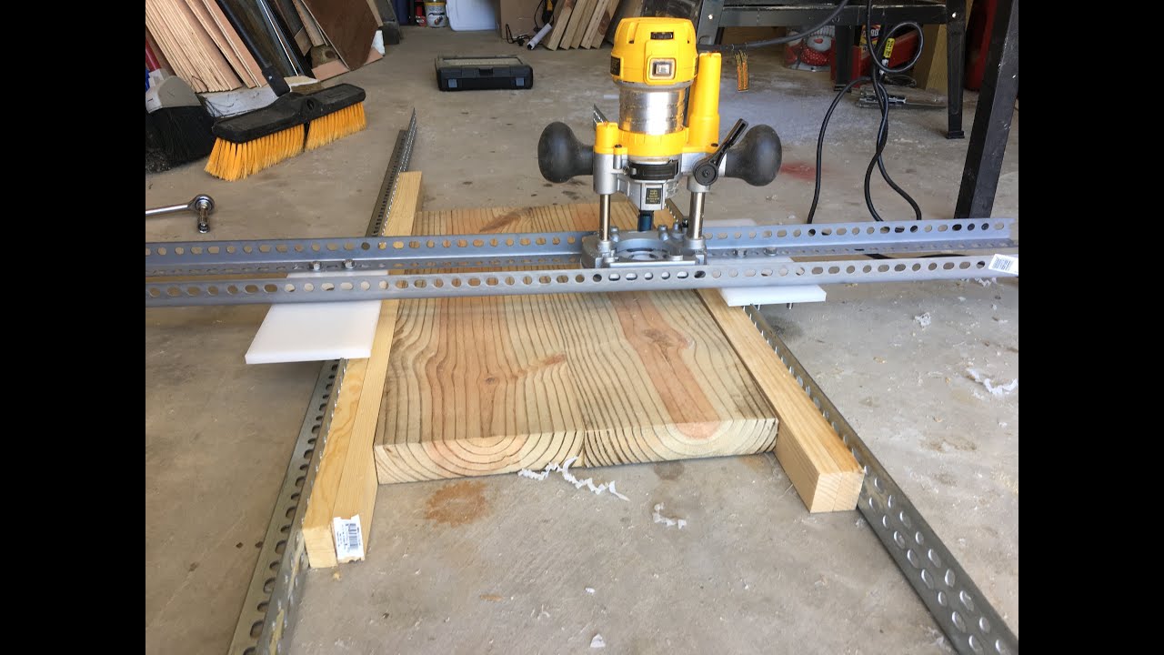 Easy and Adjustable DIY Router-Planer | How To