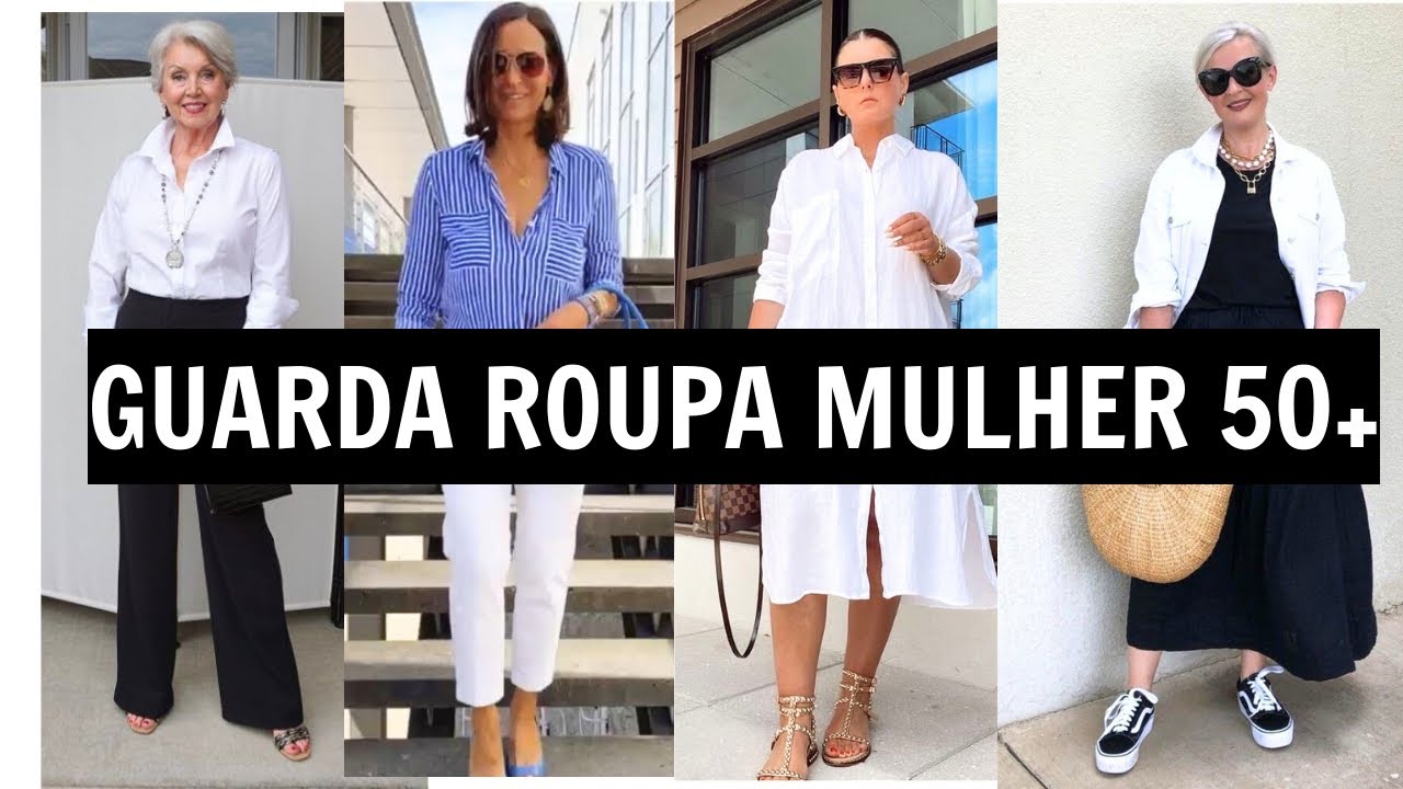 15 PEÇAS ESSENCIAIS DA MULHER +50 ANOS