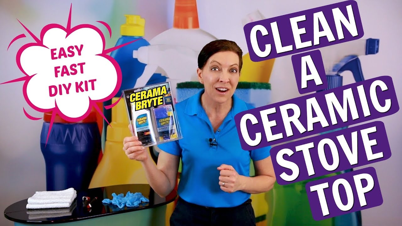 How to Clean a Ceramic Stove Top - Cerama Bryte Product Review