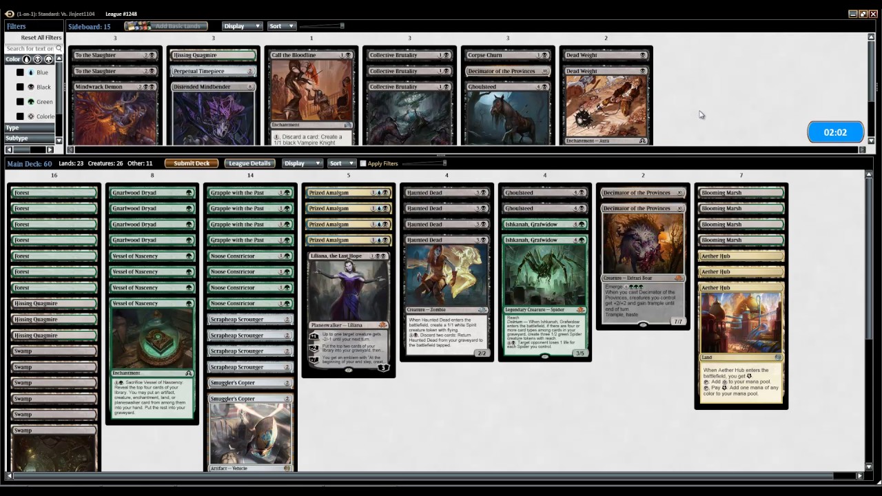 Standard Showdown Gauntlet: Green-Black Aggro